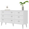 Cômoda com 6 Gavetas - Branco - 4