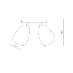 Spot Led Sobrepor 14w 3000k Luz Amarela Yamamura - 3