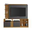 Ver imagem 1 de Estante Home Extremo para TV de Até 60 Polegadas JCM Movelaria CINAMOMO FOSCO/GRAFITE JCM