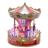 Carrossel Decorado Parque C/ Som, Luz e Movimento - 28cm - 1