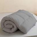 Ver imagem 2 de Pillow Top Casal Padrão de Micropercal 400 Fios com Manta Siliconada, 450g/m²:cinza