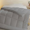 Ver imagem 1 de Pillow Top Casal Padrão de Micropercal 400 Fios com Manta Siliconada, 450g/m²:cinza