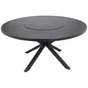 Ver imagem 2 de Conjunto para Varanda Zurick Mesa e 6 Poltronas Estrutura Alumínio Assentos Tela Sling Inox Nossa