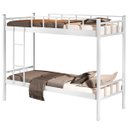 Ver imagem 3 de Beliche de Solteiro Aço Tubular Reforçado Mônaco Branco