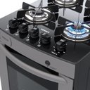 Ver imagem 3 de FOGAO 4 BOCAS VENAX DELPLUS VITREO BL GRAFITE GAS GLP
