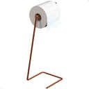 Ver imagem 3 de Porta Papel Higiênico Suporte Papel de Chão Rose Gold Yiwu