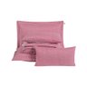 Kit Cobre Leito Casal Padrão Bordado Urbany Hipercal 400 Fios Rosê - 6