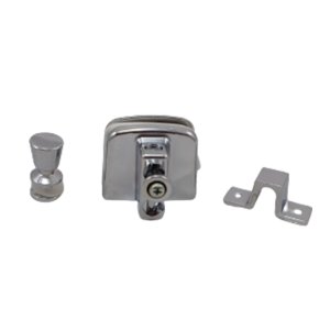 Kit 4 Janela de correr com 2 folhas Glass Peças kit4 Cinza claro