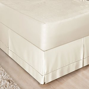 Saia Box Queen Ponto Palito Micropercal - Palha