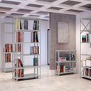 Ver imagem 4 de ESTANTE DE AÇO MULTIUSO PANDIN EDP03SR - CINZA EDP03SR M.U. C#20 P#26