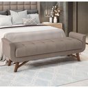 Ver imagem 5 de Puff Recamier 160cm Neville P02 Veludo Bege Mpozenato