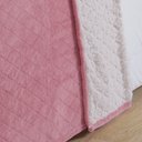 Ver imagem 7 de Cobertor Avulso Queen com efeito Pele de Carneiro - Chamber Sherpa Rosa Velho - Tekstil