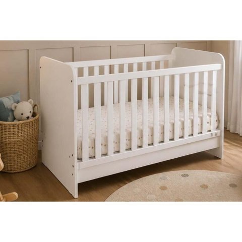 Berço Infantil T404 Branco Kappesberg