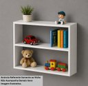 Ver imagem 3 de Armário Nicho Suspenso Multiuso em Mdf com Branco 40x50x15cm (cxaxp)