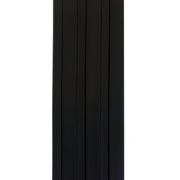 Painel Ripado Wpc Interno Wide Várias Cores-13 Placas 2,90m X 16cm (0,46m²) Woopo Preto - 2