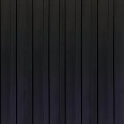 Painel Ripado Wpc Interno Wide Várias Cores-13 Placas 2,90m X 16cm (0,46m²) Woopo Preto - 1