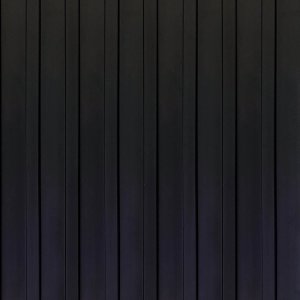 Painel Ripado Wpc Interno Wide Várias Cores-13 Placas 2,90m X 16cm (0,46m²) Woopo Preto