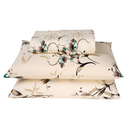 Ver imagem 1 de Lençol Dia a Dia Estampado Queen 3pçs:Palha/Tabaco