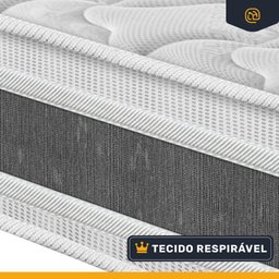 Colchão de Espuma D45 Double Face Air Pro Força Anjos Queen 158cm - 6