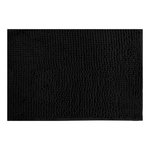 Tapete Antiderrapante Popcorn Preto 50x70cm