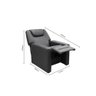 Poltrona Retrátil Reclinável do Papai Sleep Chair Corino Preto - House Moveis - 3