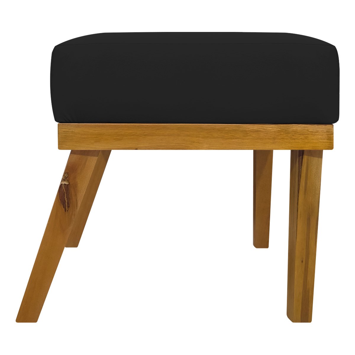 Puff Decorativo Retangular Firenze Tecido Sintético Cores - 6