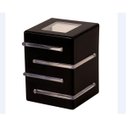 Ver imagem 1 de Arandela Externa 4 Aletas 2 Fachos Abertos Preto Alz35