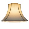 Cupula de Abajur Luminária 31x21x41cm Estilo Oitavada Tecido Algodão Soquete Nacional - 1