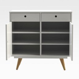 Buffet Aparador 80cm 2 Portas 2 Gavetas Retrô 90 - 5 Buffet Aparador 80cm 2 Portas 2 Gavetas Retrô 90 - 5