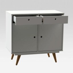 Buffet Aparador 80cm 2 Portas 2 Gavetas Retrô 90 - 4 Buffet Aparador 80cm 2 Portas 2 Gavetas Retrô 90 - 4