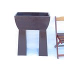 Ver imagem 1 de Vaso Planta 65x30 Jardineira Floreira Suporte Polietileno BGPLASTICOS V565S AZUL TURQUESA 018