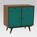 Ver imagem 4 de Balcão Buffet 2 Gavetas e 2 Portas Retrô 90