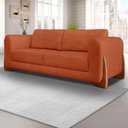 Ver imagem 6 de Sofa Jolie 2 Lugares 180cm Pes Boomerang Linho Boucle 3303 Ezz 3303
