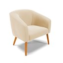 Ver imagem 6 de Kit 01 Namoradeira 02 Lugares E 01 Poltrona Suede Bege