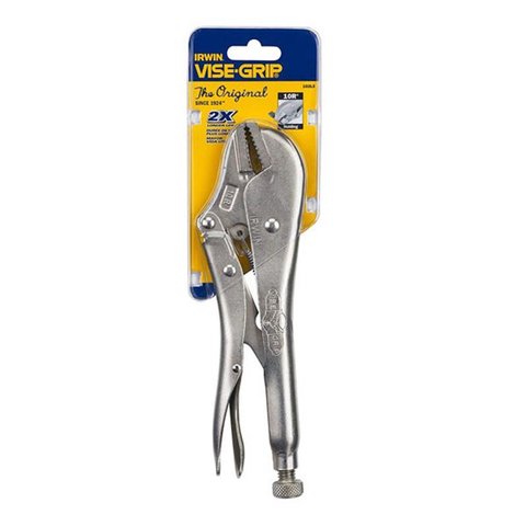 Alicate de Pressão Mordente Reto ViseGrip 10" Irwin 10R/102L3