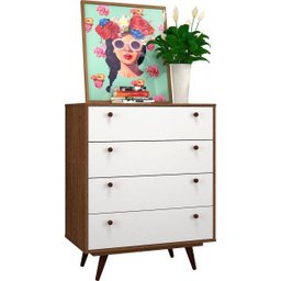 Cômoda 4 Gavetas Retrô 35  - 2