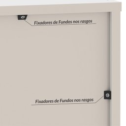 Cômoda 4 Gavetas Retrô 35  - 10