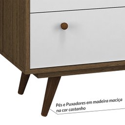 Cômoda 4 Gavetas Retrô 35  - 9