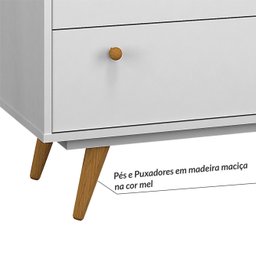 Guarda Roupa Solteiro 3 Portas 3 Gavetas Retrô 20  - 11