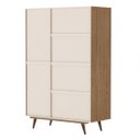 Ver imagem 7 de Guarda-Roupa Solteiro 3 Portas 3 Gavetas Retrô 20 Olivar