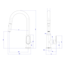 Ver imagem 2 de Misturador Deca 2256 C 26 F.Int Level Flex Cr