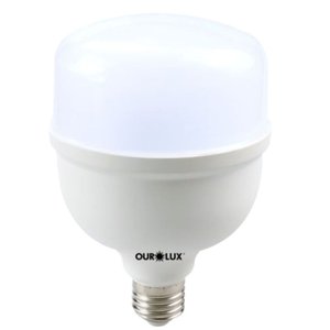 Lâmpada Superled de Alta Potência E27 3200 Lúmens 6500k - 20365 - Ourolux Superled Alta Pot Ouro T40