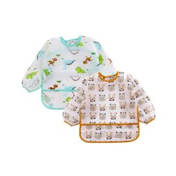 Babador Manga Longa Blw Kit 2unds - Dino e Urso Baby - 1
