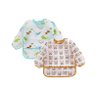 Babador Manga Longa Blw Kit 2unds - Dino e Urso Baby - 1