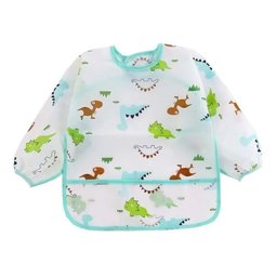 Babador Manga Longa Blw Kit 2unds - Dino e Urso Baby - 7