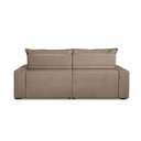 Ver imagem 5 de Sofá Retrátil Reclinável Valentino 2,10m Linho Star Confort