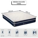 Ver imagem 5 de Conjunto Colchão Box Casal Molas Ensacadas Garnet Polar