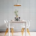 Ver imagem 1 de Papel de Parede Madeira Ripada Cinza 59x300cm