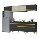 Preto/Dourado