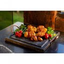 Ver imagem 3 de Grelha / Pedra para Carnes Retangular Pedra Sabão 20 X 30 Cm